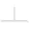 Ekena Millwork Portland Architectural Grade PVC Gable Bracket, 60"W x 32 1/2"H x 2"D x 4"F, 13/12 Pitch GBP060X33X0204POR00 - alternate 5